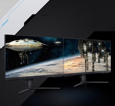 Samsung Odyssey G32A bezrámečkový design